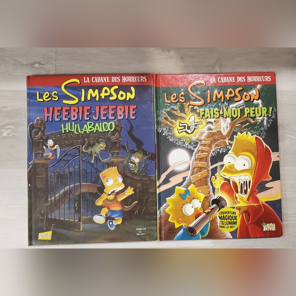 Simpsons French Comic book lot - Picture 1 of 3